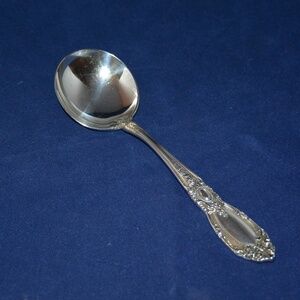 King Richard Round soup spoons (Sterling)